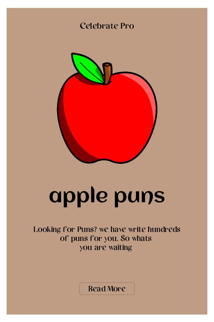 Apple Puns for instagram Captions