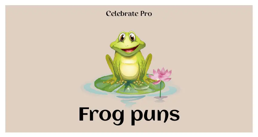 Frog puns list