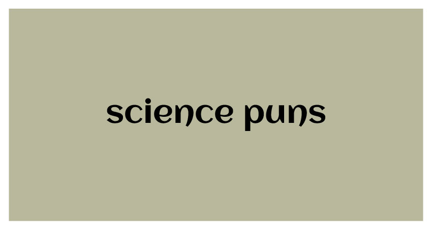 Funny Puns for science