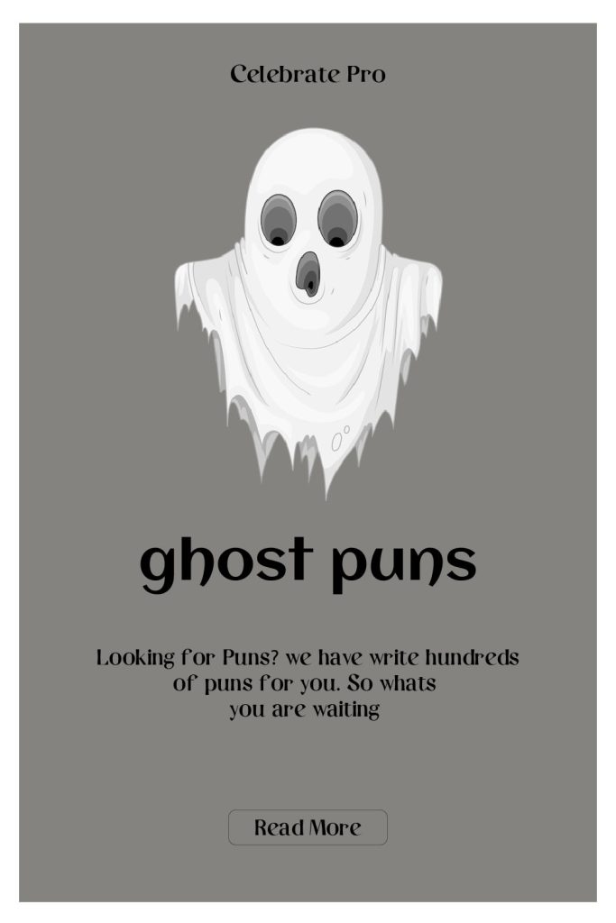 Ghost Puns for instagram Captions
