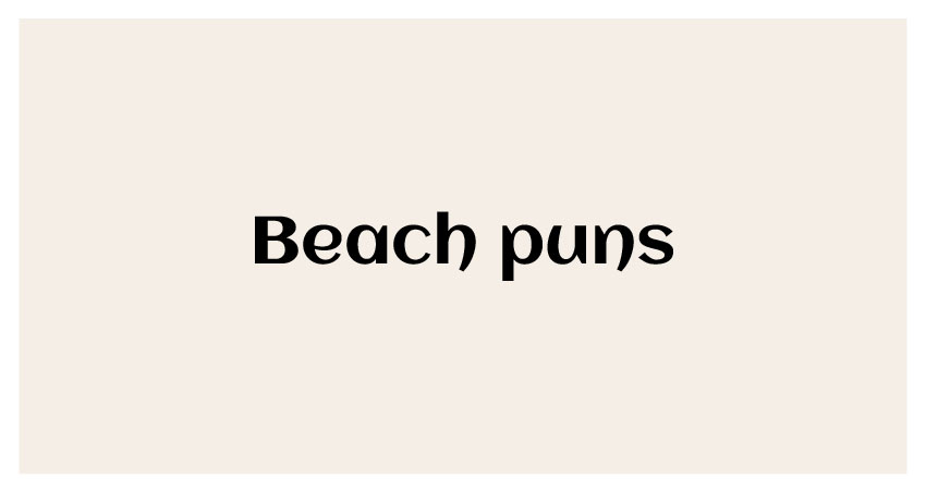 beach puns for instagram