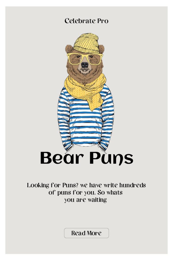 bear puns for instagram