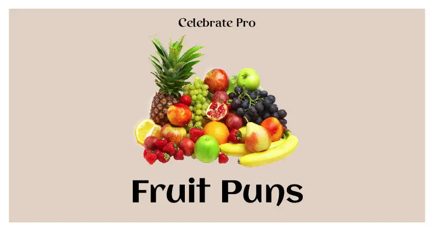 best & funny Fruit Puns list