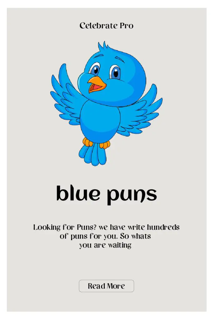blue puns for instagram Captions