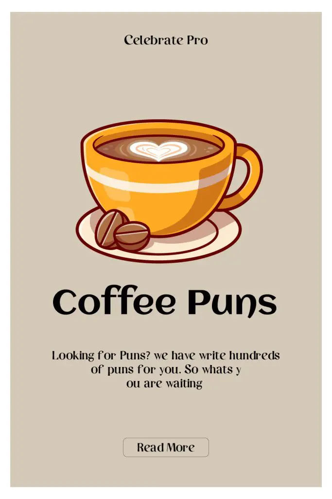 coffee love puns