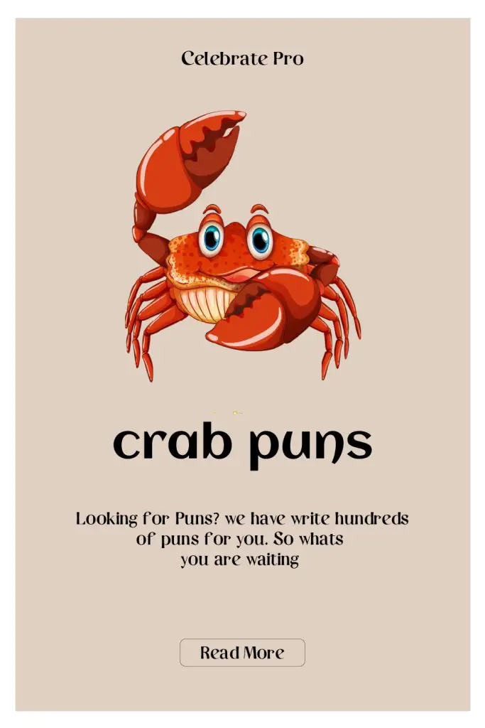 crab puns for instagram captions