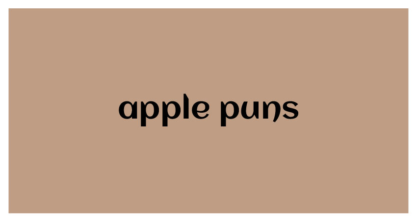 funny apple puns