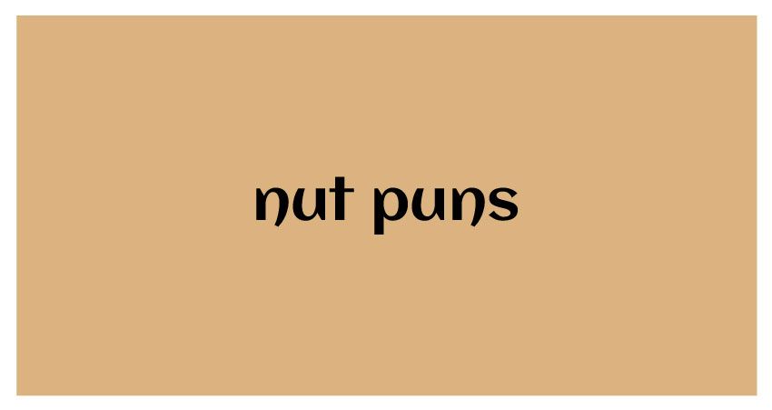 funny puns for nut
