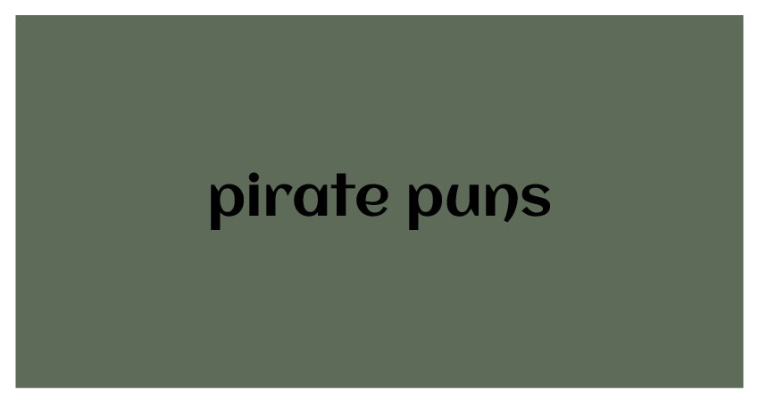 funny puns for pirate