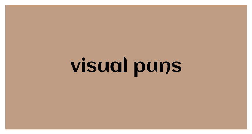 visual pun ideas list