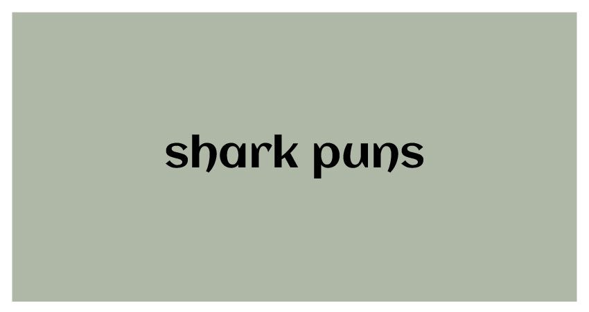 funny shark puns