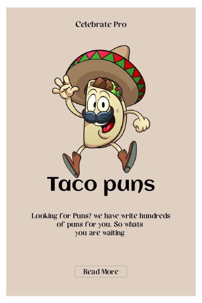 funny taco puns