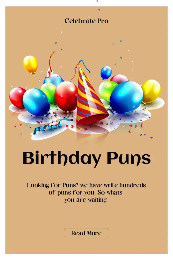 happy birthday puns