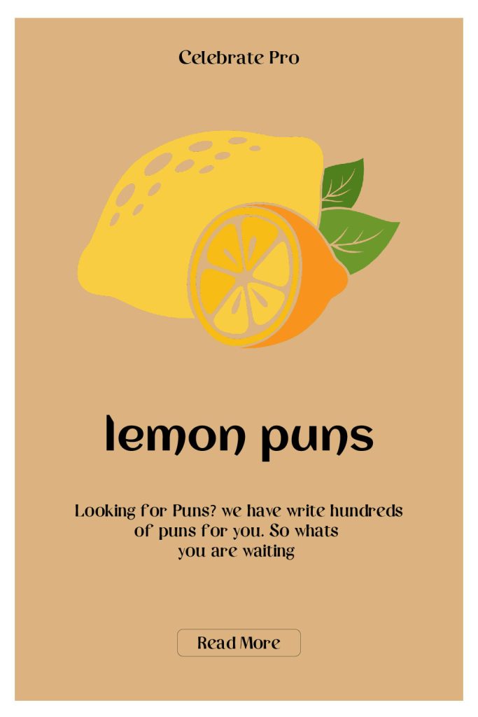 lemon Puns for instagram Captions