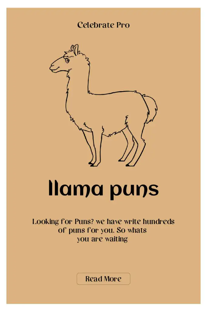 llama Puns for instagram Captions
