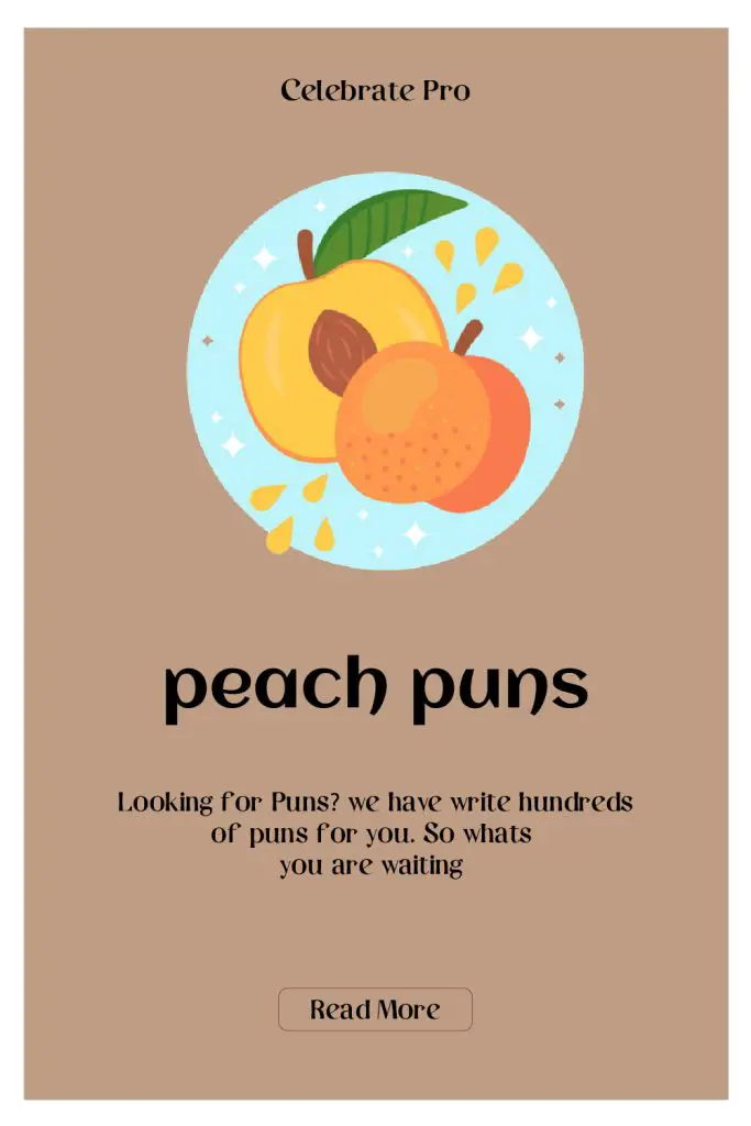 peach Puns for instagram Captions