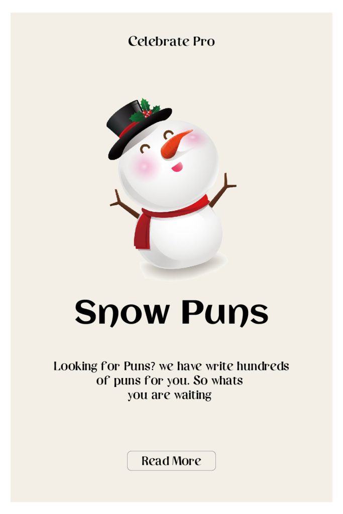 snowman puns for instagram