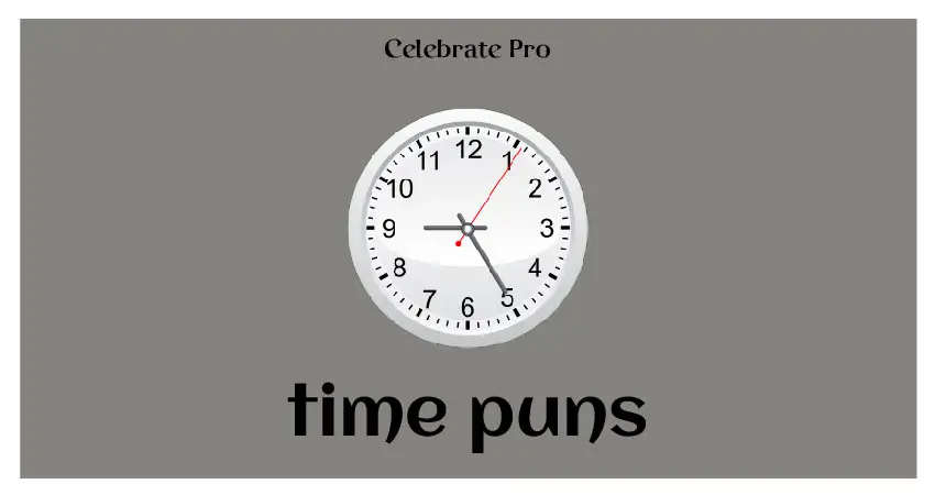 time puns list