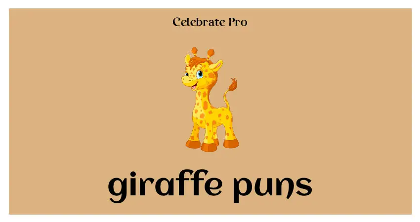giraffe puns list