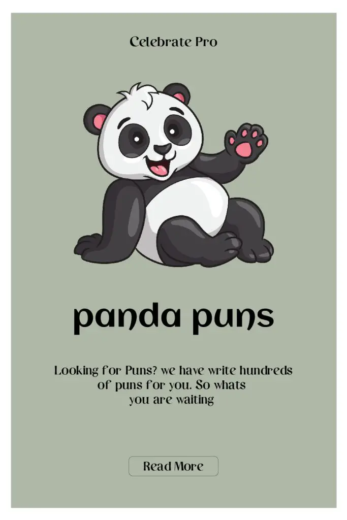 panda puns for instagram Captions