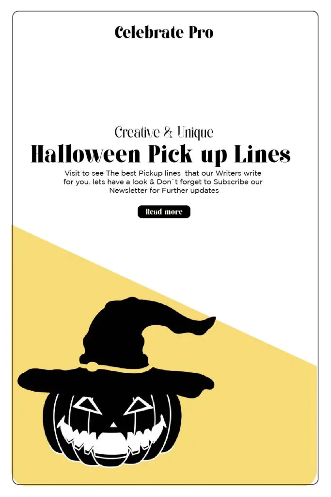 Best Halloween pick up lines