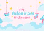 Adoniram Nicknames