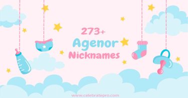 Agenor Nicknames
