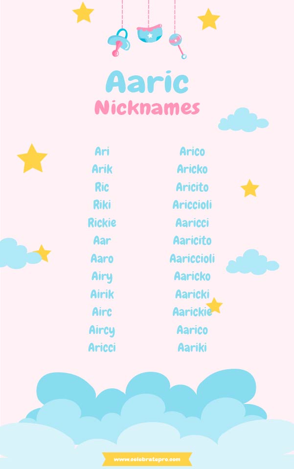 Best Nicknames for Aaric