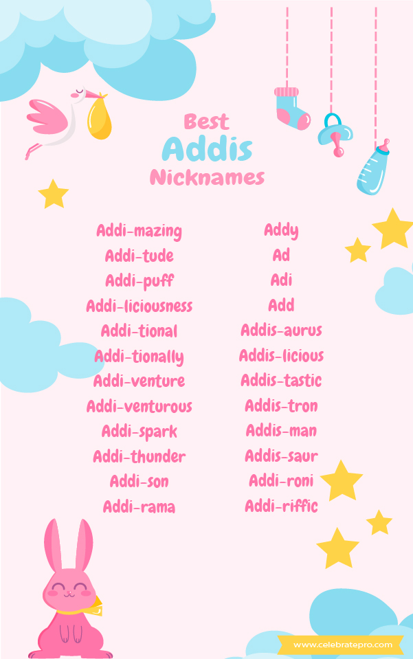 Cute Addis Nicknames