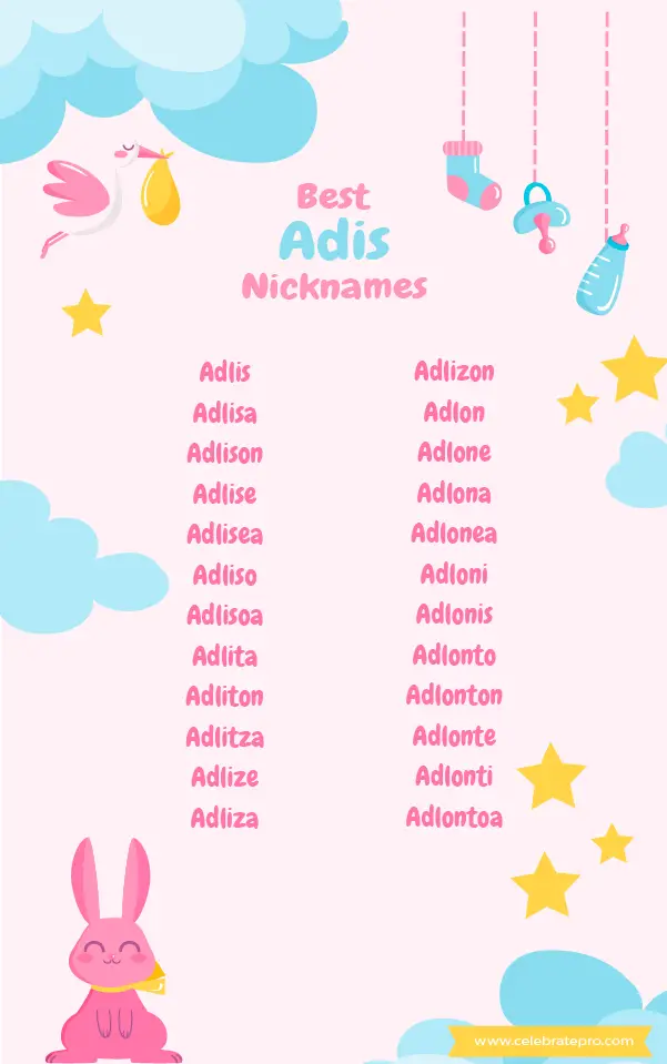 Cute Adis Nicknames