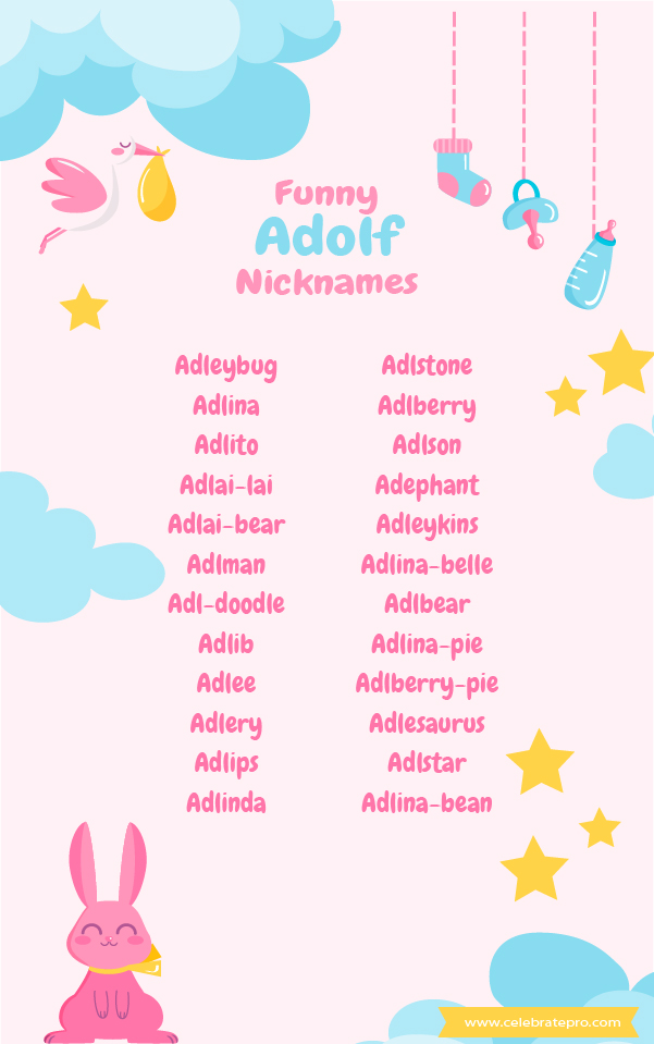 Cute Adolf Nicknames