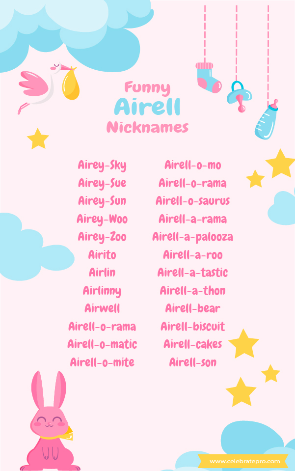 Cute Airell Nicknames