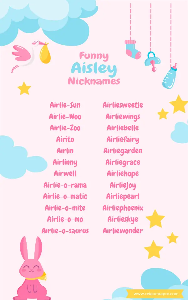 Cute Aisley Nicknames