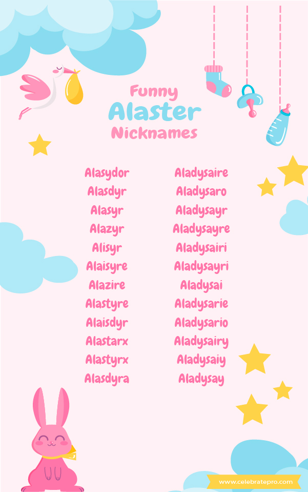 Cute Alaster Nicknames