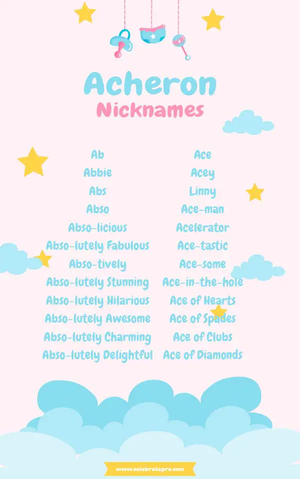 Short Acheron Nicknames