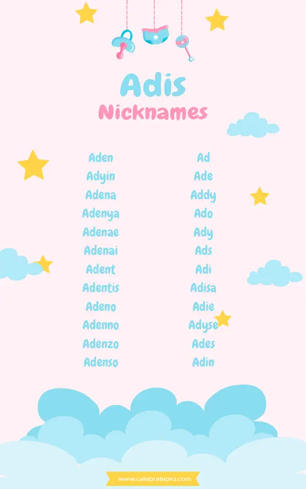 Short Adis Nicknames