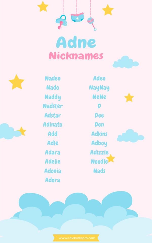 Short Adney Nicknames