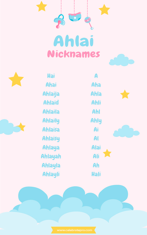 Short Ahlai Nicknames