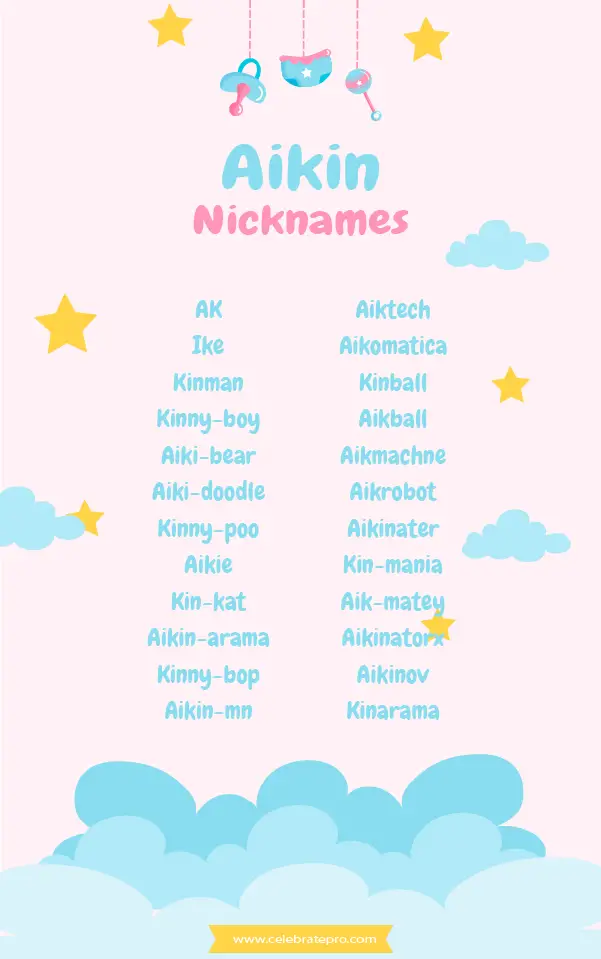 Short Aikin Nicknames