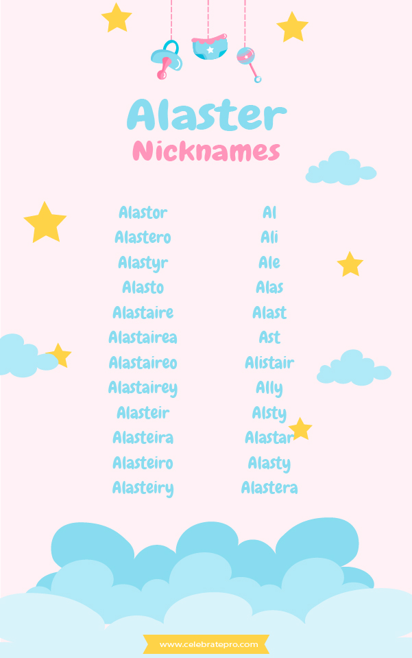 Short Alaster Nicknames