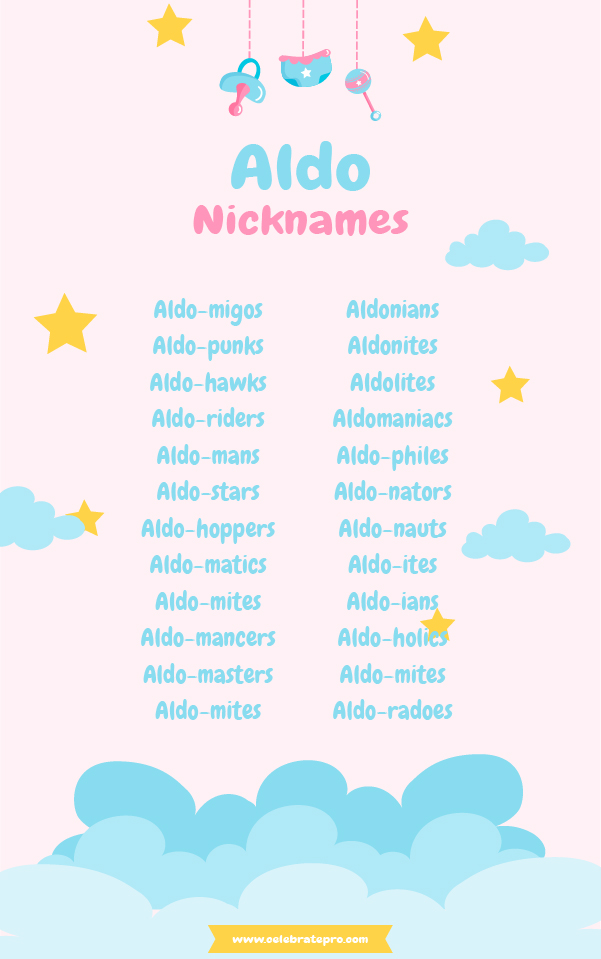 Best Nicknames for Aldo