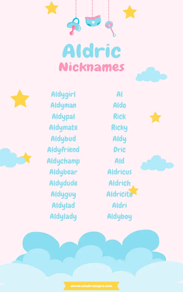Best Nicknames for Aldric