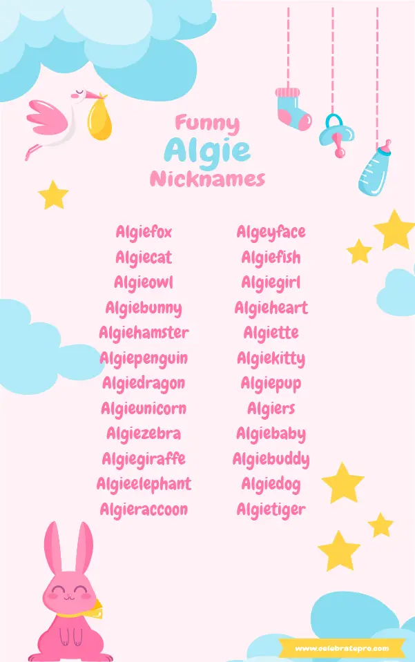 Cool Algie nicknames