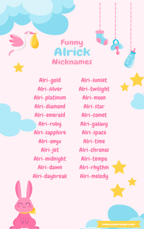 Cool Alrick nicknames