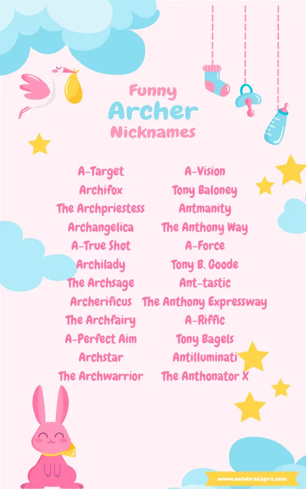 Cool Archer nicknames