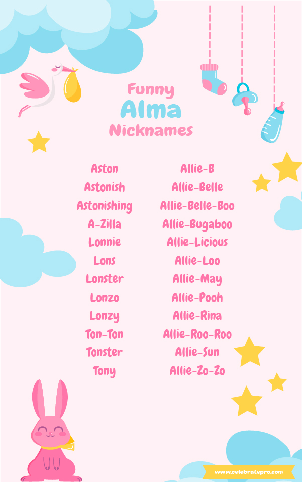 Cute Alma nicknames