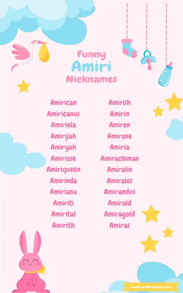 Cute Amiri nicknames