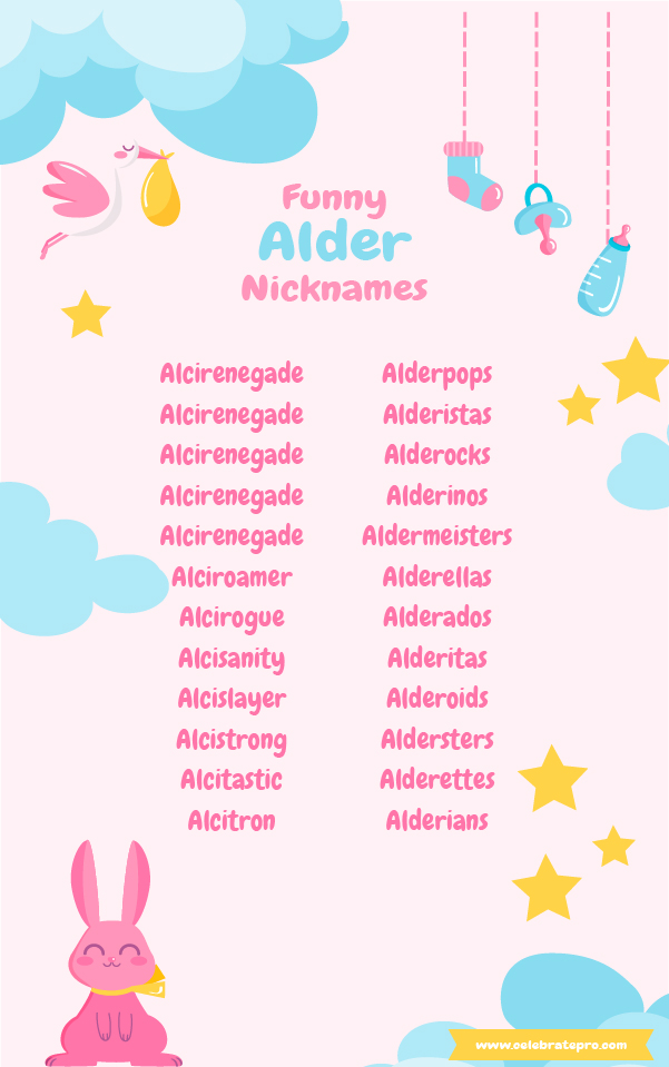 Rare Alder nicknames