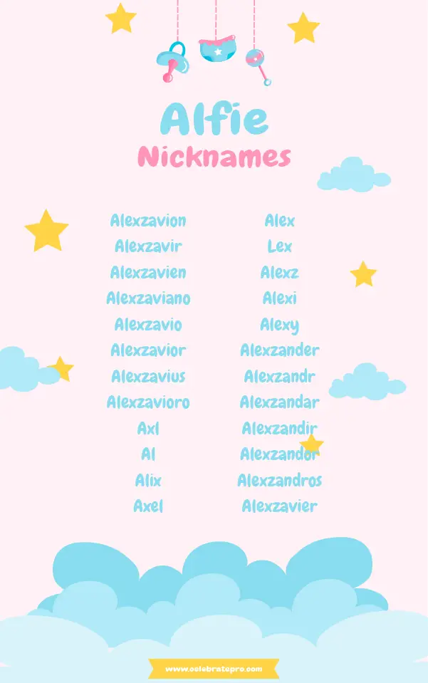 Short Alfie nicknames