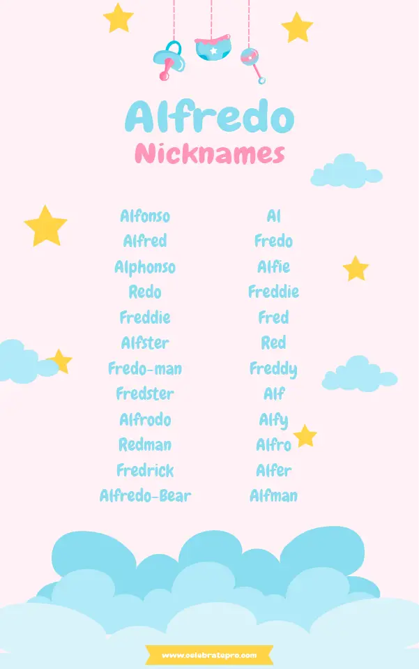Short Alfredo nicknames